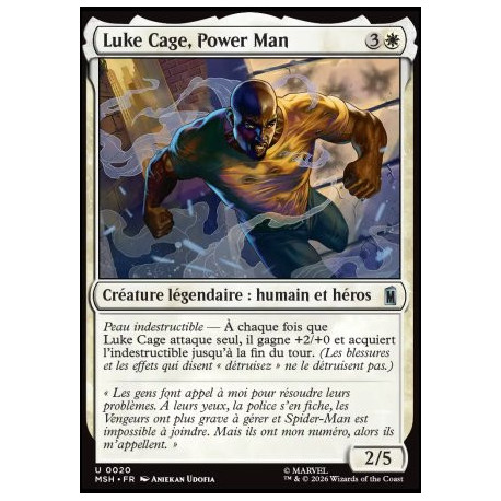 (Foil) Blanche - Luke Cage, Power Man (U) [MSH]