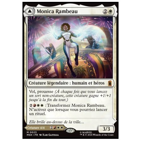 (Foil) Blanche - Monica Rambeau // Photon, lumière vivante (V1) (M) [MSH]