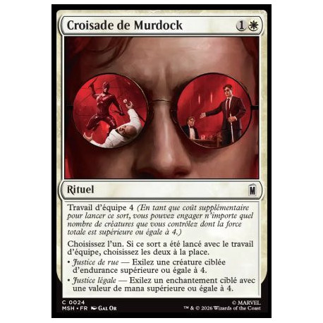 (Foil) Blanche - Croisade de Murdock (C) [MSH]