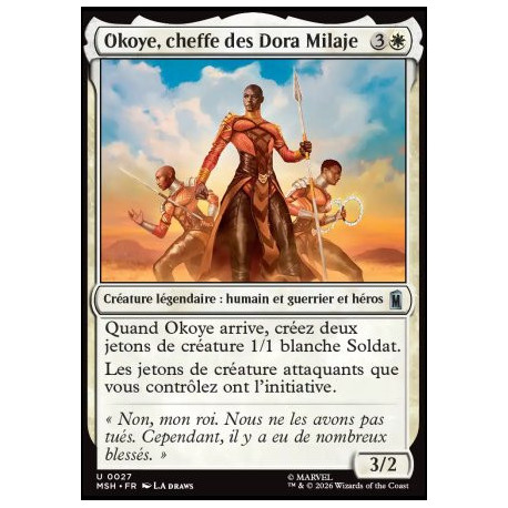 (Foil) Blanche - Okoye, cheffe des Dora Milaje (U) [MSH]
