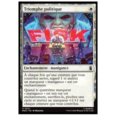(Foil) Blanche - Triomphe politique (U) [MSH]