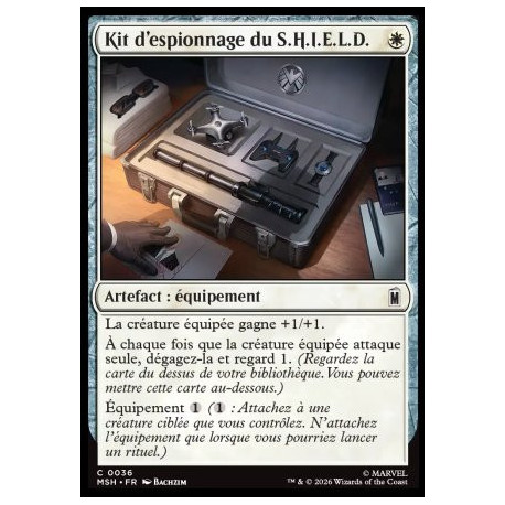 (Foil) Blanche - Kit d'espionnage du S.H.I.E.L.D. (C) [MSH]