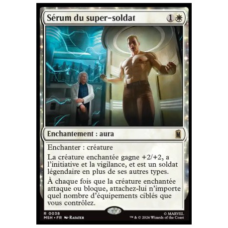 (Foil) Blanche - Sérum du super-soldat (V1) (R) [MSH]