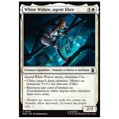 (Foil) Blanche - White Widow, agent libre (U) [MSH]