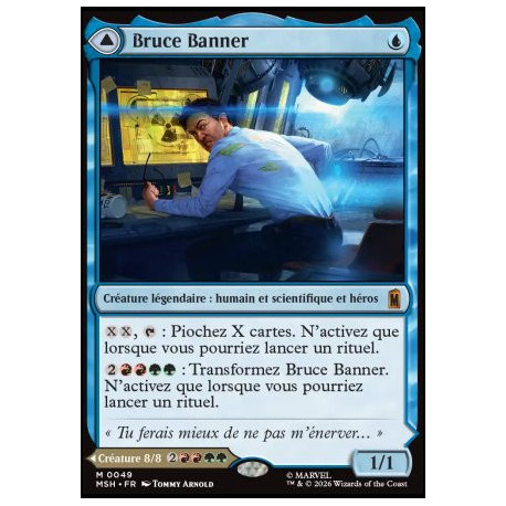 (Foil) Bleue - Bruce Banner // L'incroyable Hulk (V1) (M) [MSH]