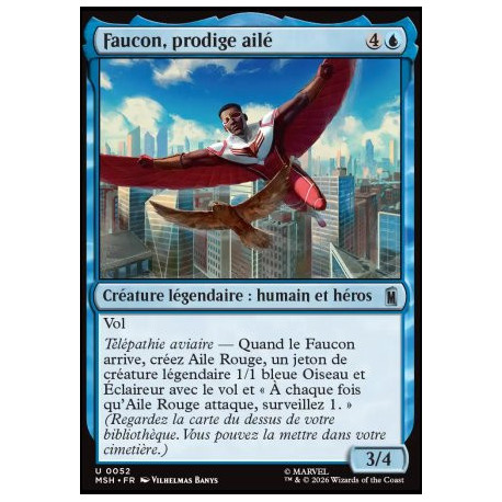 (Foil) Bleue - Faucon, prodige ailé (U) [MSH]