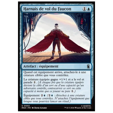 (Foil) Bleue - Harnais de vol du Faucon (U) [MSH]