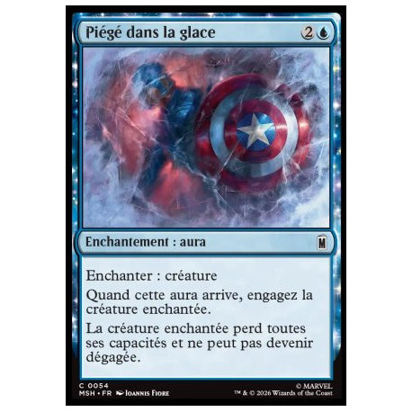 (Foil) Bleue - Piégé dans la glace (C) [MSH]