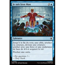 (Foil) Bleue - Je suis Iron Man (C) [MSH]