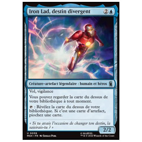 (Foil) Bleue - Iron Lad, destin divergent (U) [MSH]