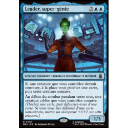 (Foil) Bleue - Leader, super-génie (V1) (R) [MSH]