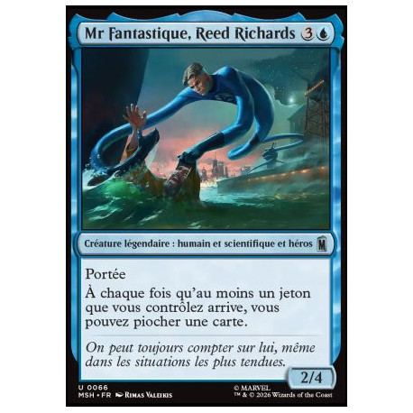 (Foil) Bleue - Mr Fantastique, Reed Richards (V1) (U) [MSH]