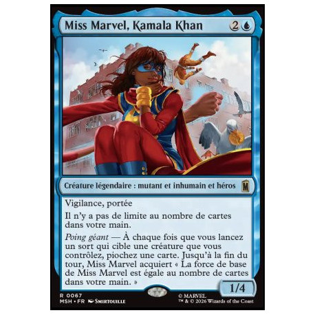 (Foil) Bleue - Miss Marvel, Kamala Khan (V1) (R) [MSH]