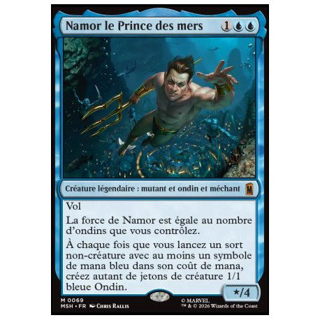 (Foil) Bleue - Namor le Prince des mers (V1) (M) [MSH]