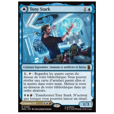 (Foil) Bleue - Tony Stark // L'invincible Iron Man (V1) (M) [MSH]