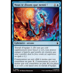 (Foil) Bleue - Nous te disons que nenni ! (C) [MSH]