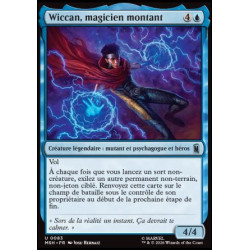 (Foil) Bleue - Wiccan, magicien montant (U) [MSH]