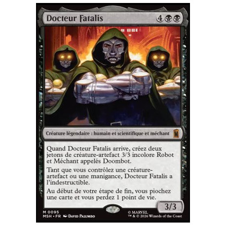 (Foil) Noire - Docteur Fatalis (V1) (M) [MSH]