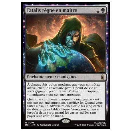 (Foil) Noire - Fatalis règne en maître (R) [MSH]