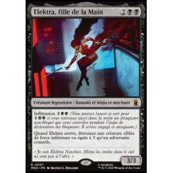 (Foil) Noire - Elektra, fille de la Main (V1) (R) [MSH]