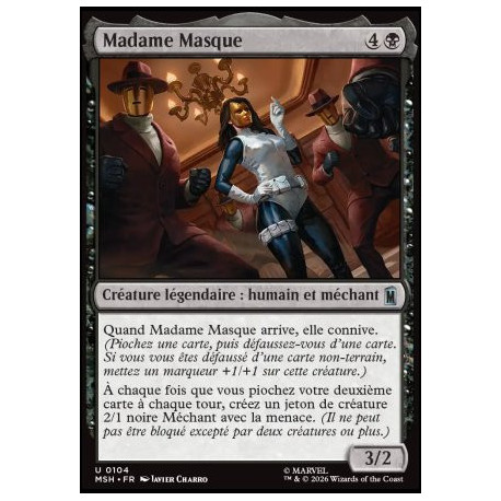 (Foil) Noire - Madame Masque (U) [MSH]