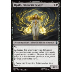 (Foil) Noire - Opale, maîtresse sévère (U) [MSH]