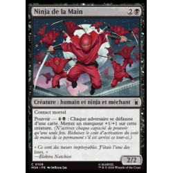 (Foil) Noire - Ninja de la Main (C) [MSH]