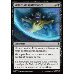 (Foil) Noire - Visions de malfaisance (C) [MSH]