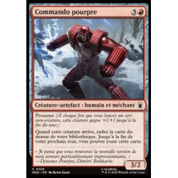 (Foil) Rouge - Commando pourpre (C) [MSH]