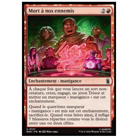 (Foil) Rouge - Mort à nos ennemis (U) [MSH]