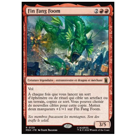 (Foil) Rouge - Fin Fang Foom (R) [MSH]