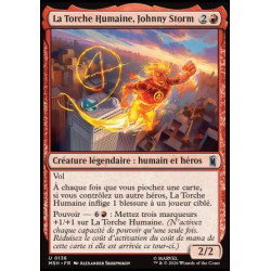 (Foil) Rouge - La Torche Humaine, Johnny Storm (V1) (U) [MSH]