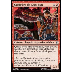 (Foil) Rouge - Guerrière de K'un-Lun (C) [MSH]