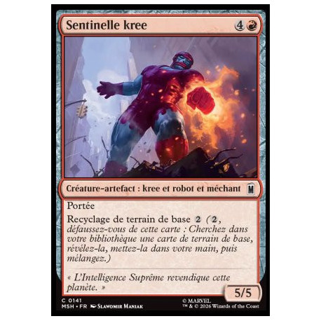(Foil) Rouge - Sentinelle kree (C) [MSH]