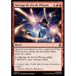 (Foil) Rouge - Barrage de tirs de Photon (U) [MSH]