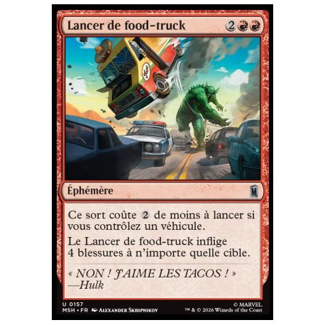 (Foil) Rouge - Lancer de food-truck (U) [MSH]