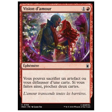 (Foil) Rouge - Vision d'amour (C) [MSH]