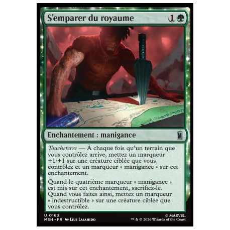 (Foil) Verte - S'emparer du royaume (U) [MSH]