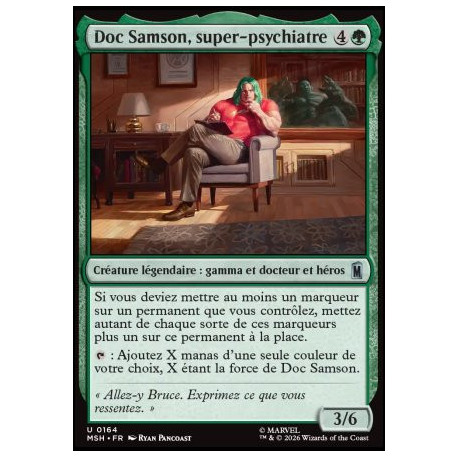 (Foil) Verte - Doc Samson, super-psychiatre (U) [MSH]