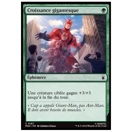 (Foil) Verte - Croissance gigantesque (C) [MSH]