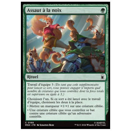 (Foil) Verte - Assaut à la noix (C) [MSH]