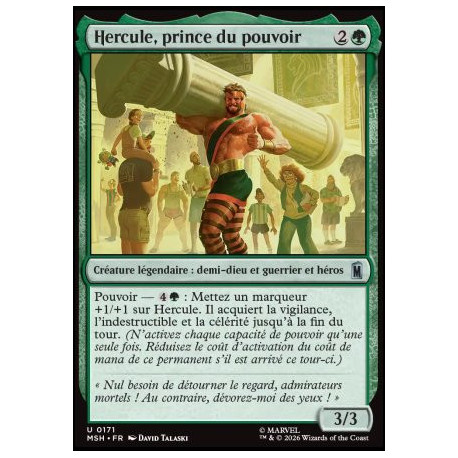 (Foil) Verte - Hercule, prince du pouvoir (U) [MSH]