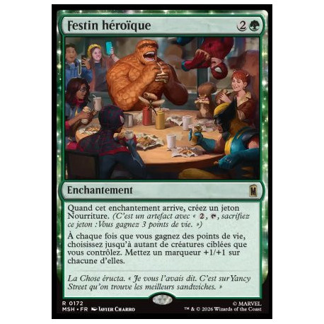 (Foil) Verte - Festin héroïque (R) [MSH]