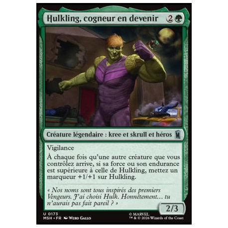 (Foil) Verte - Hulkling, cogneur en devenir (U) [MSH]