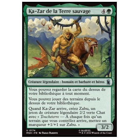 (Foil) Verte - Ka-Zar de la Terre sauvage (U) [MSH]