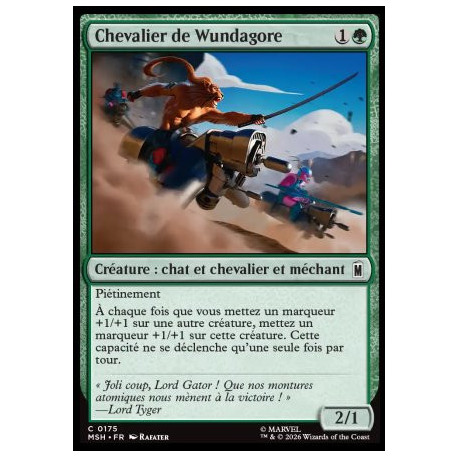 (Foil) Verte - Chevalier de Wundagore (C) [MSH]