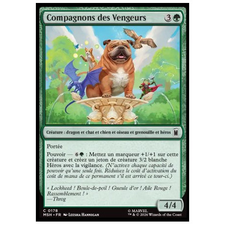 (Foil) Verte - Compagnons des Vengeurs (C) [MSH]
