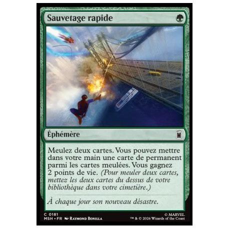 (Foil) Verte - Sauvetage rapide (C) [MSH]