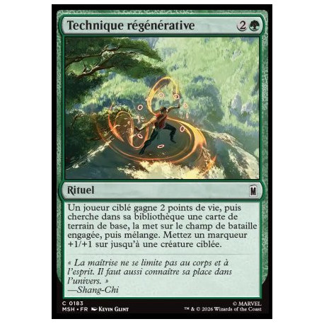 (Foil) Verte - Technique régénérative (C) [MSH]