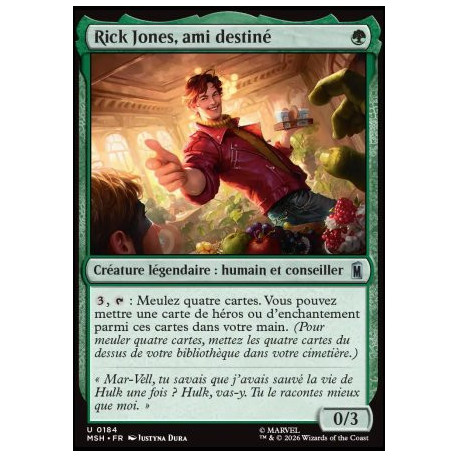 (Foil) Verte - Rick Jones, ami destiné (U) [MSH]